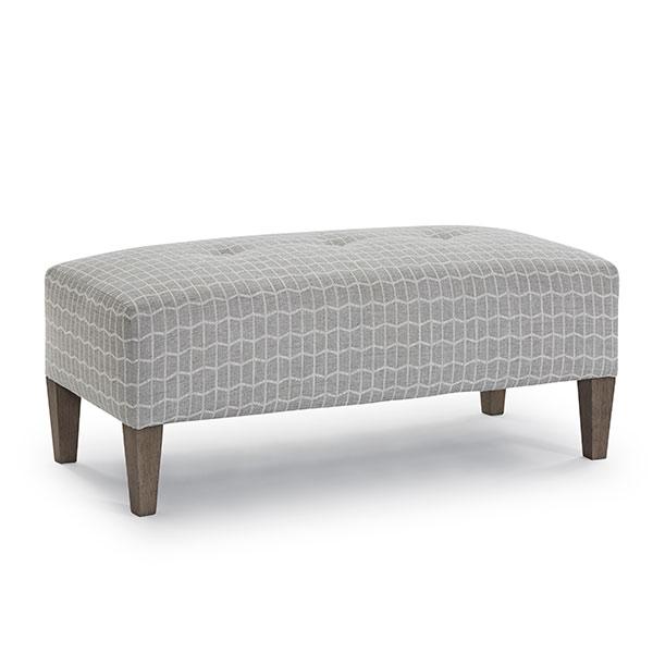 KENAI BENCH OTTOMAN W/2 PILLOWS- 9920DW2P