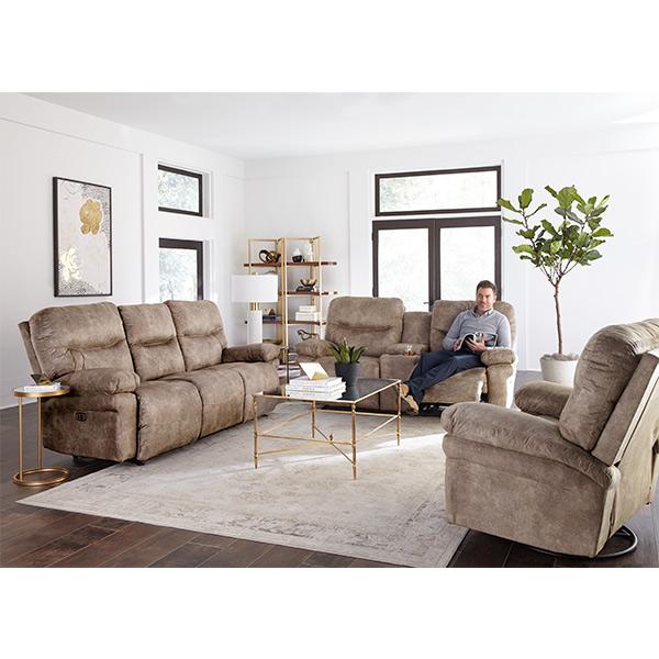 LEYA COLLECTION RECLINING SOFA- S670RA4 - Dow Furniture (ME)