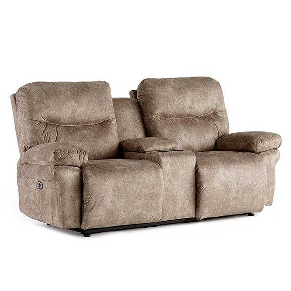 LEYA LOVESEAT POWER ROCKING CONSOLE LOVESEAT- L670RQ7 - Dow Furniture (ME)