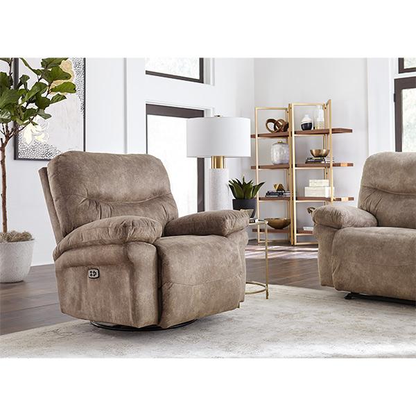 LEYA POWER SWIVEL GLIDER RECLINER- 6MP75 - Dow Furniture (ME)