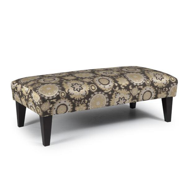 LINETTE BENCH OTTOMAN W/2 PILLOWS- 9950E2P - Dow Furniture (ME)