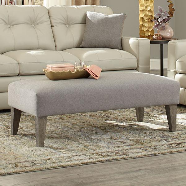 LINETTE BENCH OTTOMAN- 9950DW - Dow Furniture (ME)