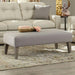 LINETTE BENCH OTTOMAN W/2 PILLOWS- 9950R2P - Dow Furniture (ME)
