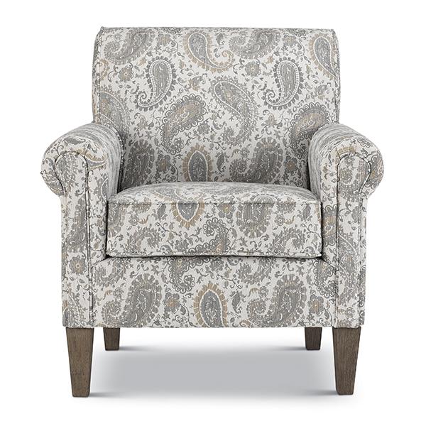 MCBRIDE CLUB CHAIR- 4010DW - Dow Furniture (ME)