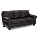 NOBLE COLLECTION LEATHER STATIONARY SOFA- S64DWLU - Dow Furniture (ME)