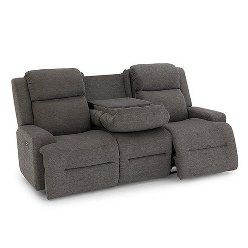 O'NEIL COLLECTION POWER RECLINING SOFA W/ FOLD DOWN TABLE- S920RZ4 - Dow Furniture (ME)