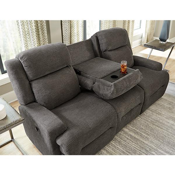 O'NEIL COLLECTION POWER RECLINING SOFA W/ FOLD DOWN TABLE- S920RZ4 - Dow Furniture (ME)
