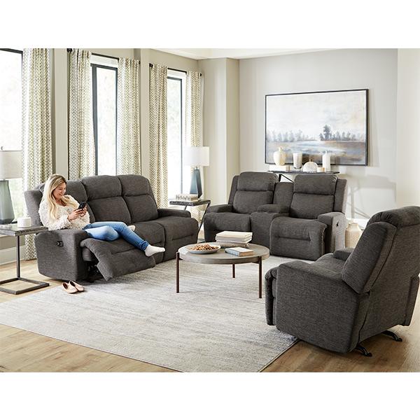 O'NEIL COLLECTION RECLINING SOFA W/ FOLD DOWN TABLE- S920RA4 - Dow Furniture (ME)
