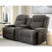 O'NEIL LOVESEAT POWER SPACE SAVER CONSOLE LOVESEAT- L920RQ4 - Dow Furniture (ME)