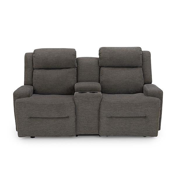 O'NEIL LOVESEAT POWER HEAD TILT SPACE SAVER LOVESEAT - L920RZ4 - Dow Furniture (ME)