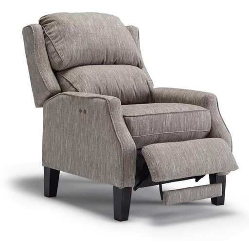 PAULEY LEATHER HIGH LEG RECLINER - 3L50ELU - Dow Furniture (ME)