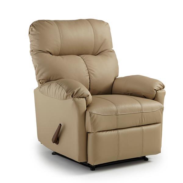 PICOT LEATHER ROCKER RECLINER- 2NW77LU