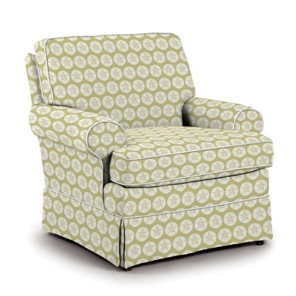 QUINN SWIVEL GLIDER- 1577 - Dow Furniture (ME)