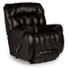 RAKE LEATHER BEAST SPACE SAVER RECLINER- 9B14LV - Dow Furniture (ME)