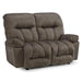 RETREAT LOVESEAT LEATHER POWER ROCKING CONSOLE LOVESEAT- L800CQ7 - Dow Furniture (ME)
