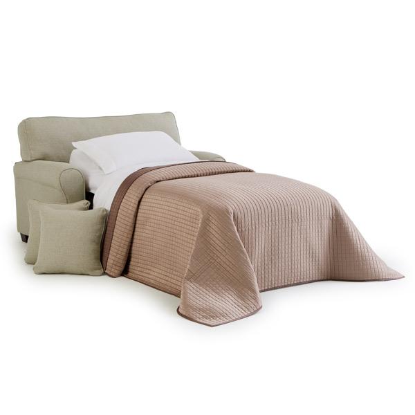 SHANNON COLLECTION CHAIR & HALF W/MEMORY FOAM SLEEPER- C14MTE - Dow Furniture (ME)