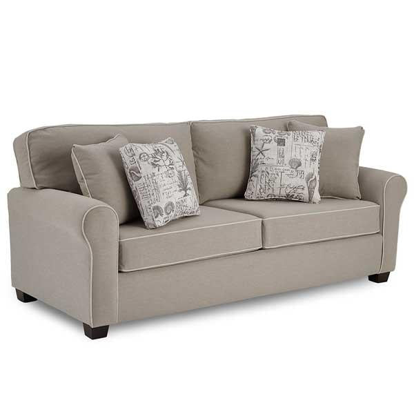 SHANNON COLLECTION MEMORY FOAM SOFA FULL SLEEPER- S14MFDW - Dow Furniture (ME)