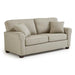 SHANNON COLLECTION STATIONARY SOFA QUEEN SLEEPER- S14QR - Dow Furniture (ME)