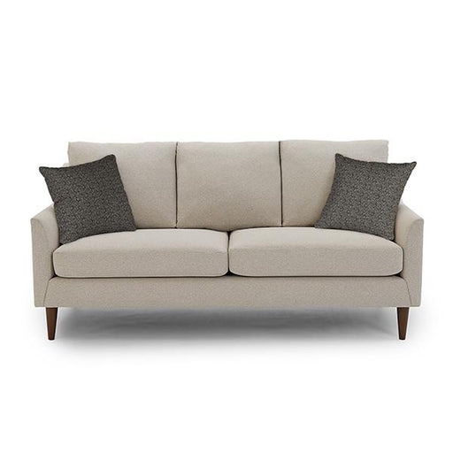 SMITTEN COLLECTION STATIONARY SOFA W/2 PILLOWS- S30BN - Dow Furniture (ME)