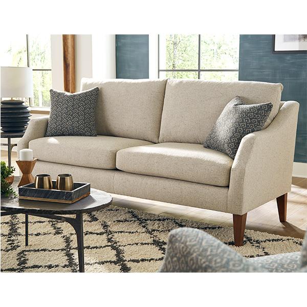 SYNDICATE COLLECTION STATIONARY SOFA W/2 PILLOWS- S32R - Dow Furniture (ME)
