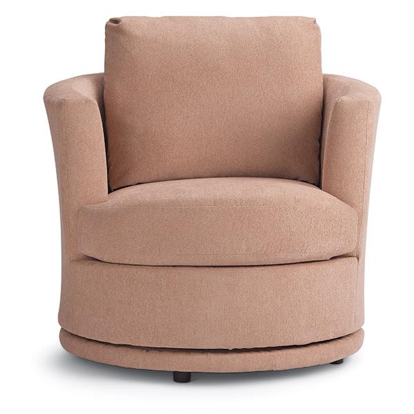 TINA SWIVEL CHAIR- 2998R - Dow Furniture (ME)