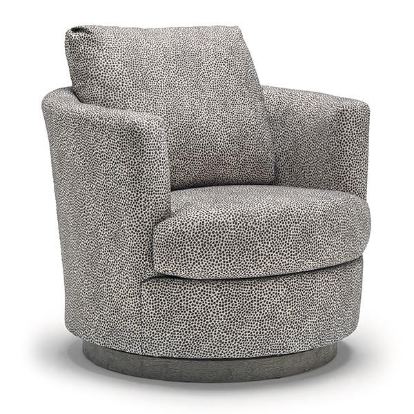 TINA SWIVEL CHAIR- 2998E - Dow Furniture (ME)