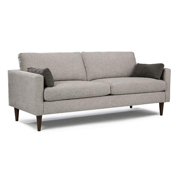 TRAFTON COLLECTION STATIONARY SOFA W/2 PILLOWS- S10R