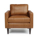TRAFTON LEATHER CLUB CHAIR- C10BGLU - Dow Furniture (ME)