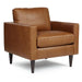 TRAFTON LEATHER CLUB CHAIR- C10DWLU - Dow Furniture (ME)