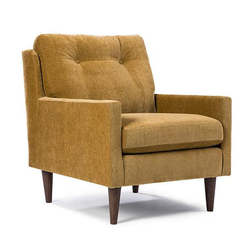 TREVIN LEATHER CLUB CHAIR- C38RLU - Dow Furniture (ME)