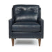 TREVIN LEATHER CLUB CHAIR- C38ELU - Dow Furniture (ME)