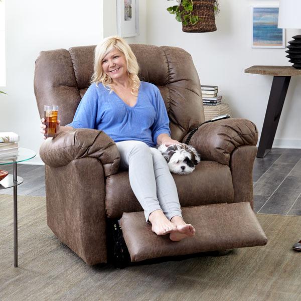 TROUBADOR BEAST POWER ROCKER RECLINER - 1BP57 - Dow Furniture (ME)