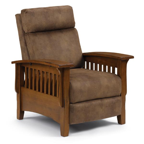 TUSCAN LEATHER HIGH LEG RECLINER - 2L20DPLU - Dow Furniture (ME)