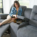UNITY COLLECTION LEATHER POWER RECLINING SOFA- S730CP4 - Dow Furniture (ME)