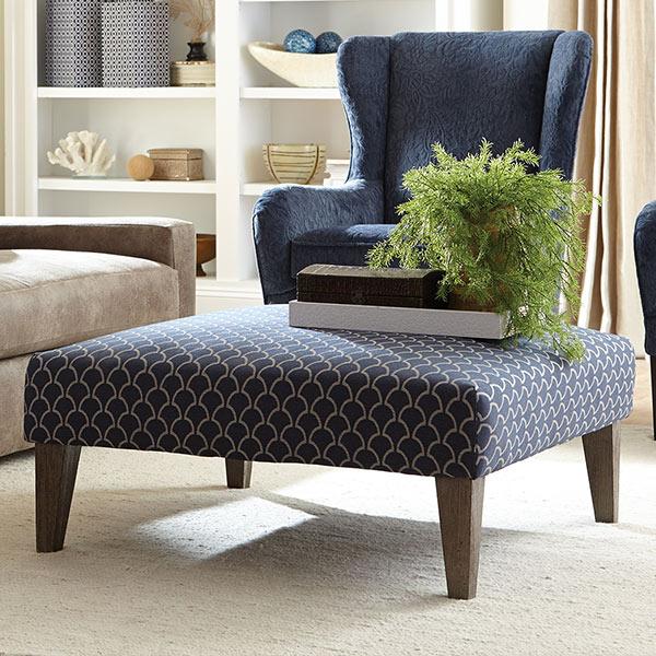 VERO BENCH OTTOMAN- 9980R - Dow Furniture (ME)