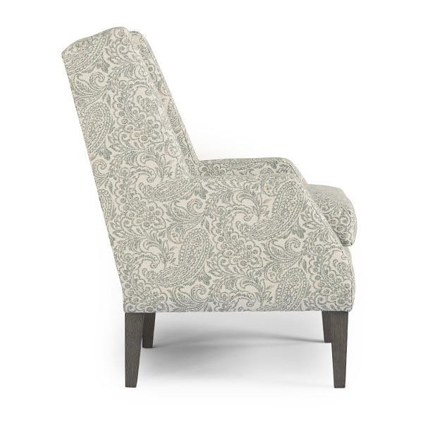 WHIMSEY CLUB CHAIR- 7110E - Dow Furniture (ME)