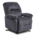WYNETTE LEATHER ROCKER RECLINER- 9MW17-1LV - Dow Furniture (ME)