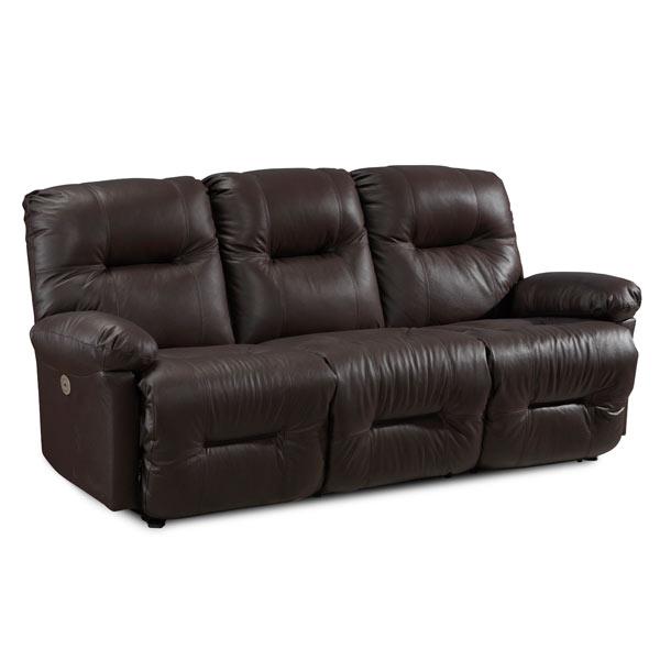ZAYNAH COLLECTION LEATHER POWER RECLINING SOFA- S501CP4 - Dow Furniture (ME)