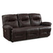 ZAYNAH COLLECTION LEATHER RECLINING SOFA- S501CA4 image