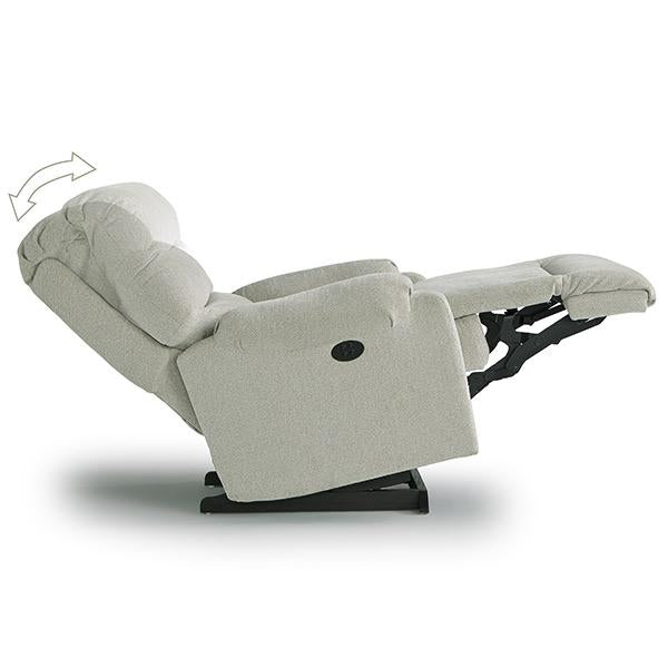 SEDGEFIELD LEATHER ROCKER RECLINER- 9AW67LV - Dow Furniture (ME)