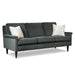 DACEY COLLECTION LEATHER STATIONARY SOFA- S11DWLU - Dow Furniture (ME)