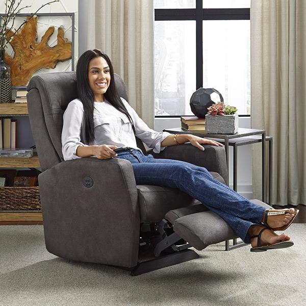 COSTILLA POWER HEAD TILT SPACE SAVER RECLINER- 2AZ34 - Dow Furniture (ME)