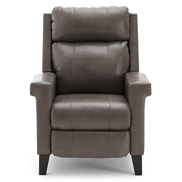 PRIMA LEATHER POWER HEAD TILT HIGH LEG RECLINER - 3LZ40ELU - Dow Furniture (ME)