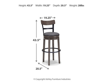 Caitbrook Bar Height Bar Stool - Dow Furniture (ME)