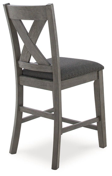 Caitbrook Counter Height Dining Table and Bar Stools (Set of 7) - Dow Furniture (ME)