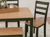 Gesthaven Dining Table with 4 Chairs and Bench (Set of 6) - Dow Furniture (ME)