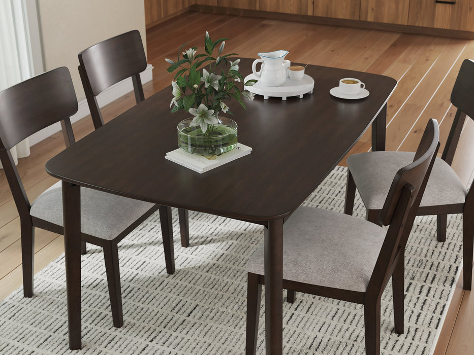 Mallenette Dining Table and 4 Chairs (Set of 5) - Dow Furniture (ME)