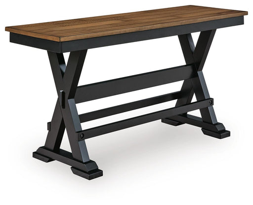 Wildenauer 48" Counter Height Bench - Dow Furniture (ME)