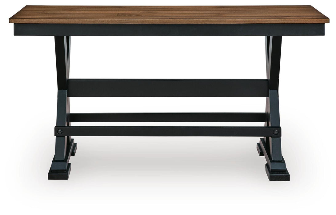 Wildenauer 48" Counter Height Bench - Dow Furniture (ME)