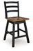 Wildenauer Counter Height Swivel Barstool - Dow Furniture (ME)